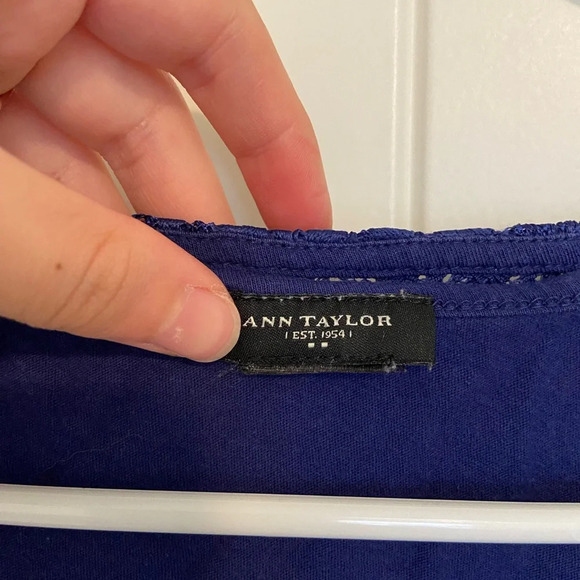 Ann Taylor women’s layered lace blouse — XXS - Picture 3 of 4